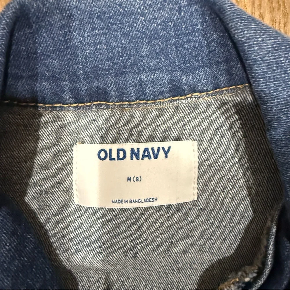 Old Navy Classic Kids Denim Jacket in Medium Blue